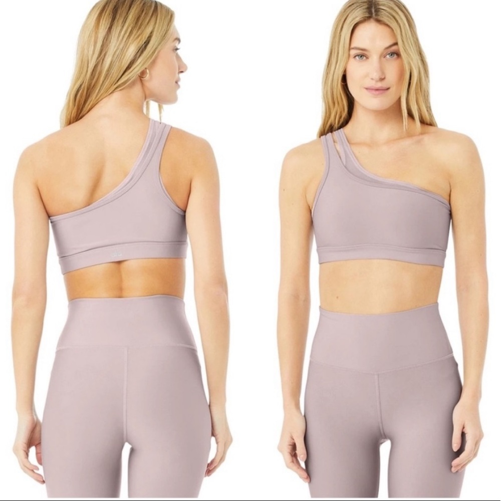 Alo Airlift Excite Bra in Dusk Color